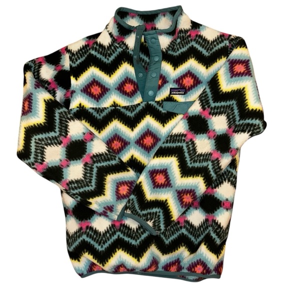 Patagonia girls XL 14 synchilla fleece